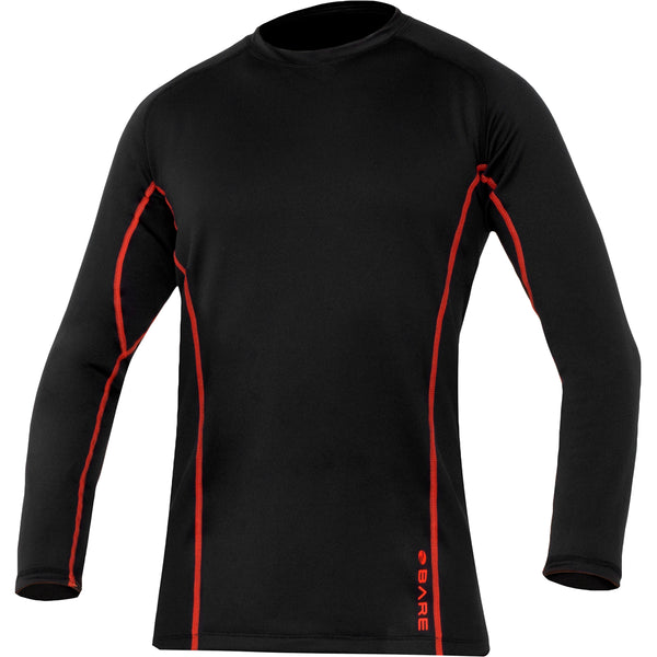 Ultrawarmth Base Layer Top - Man - Black/Lava