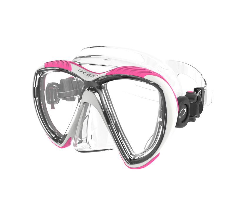 Discovery - Taucherbrille - Erwachsene - Transparent/Rosa