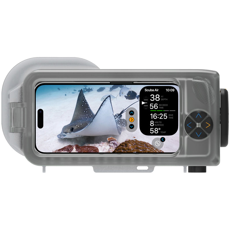 Oceanic+ Dive Housing voor iphone.