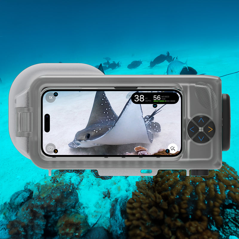 Oceanic+ Dive Housing voor iphone.