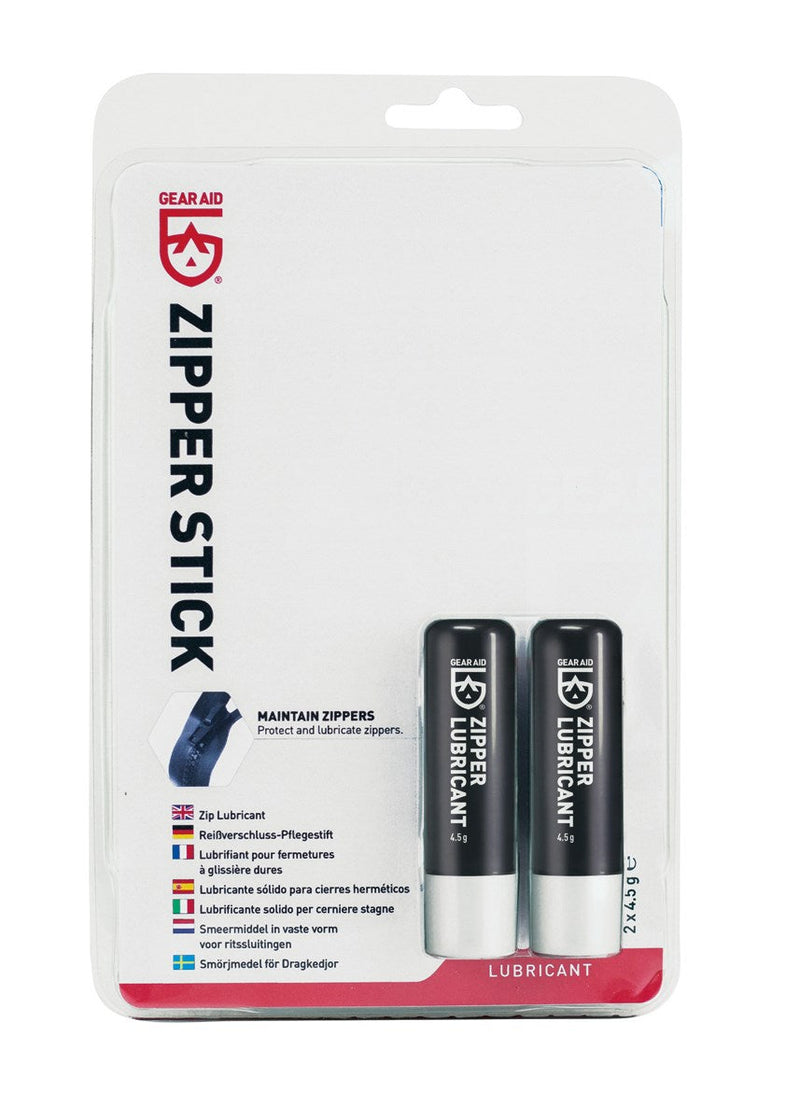 Zipper Lubricant Stick – Reißverschlussschmiermittel – 2 x 4,5 g