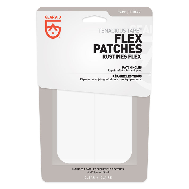 Tenacious Tape Flex TPU Patches – Reparaturprodukt – Transparent