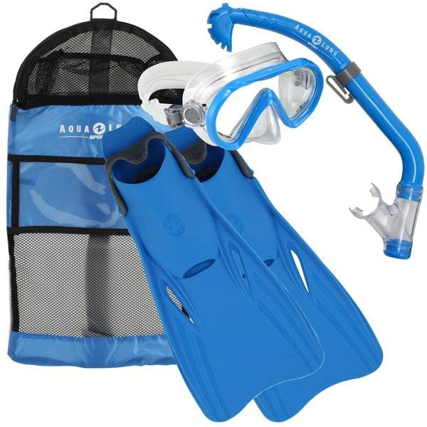 Santa Cruz Set - Snorkelset - Kinderen - Blauw