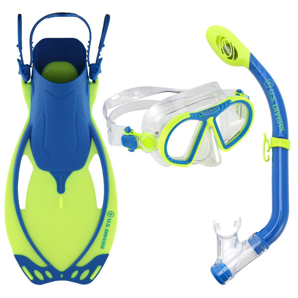 Toucan Set - Snorkelset - Kinderen - Geel/Blauw