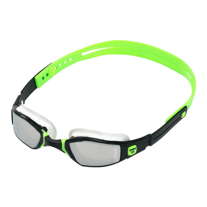 Ninja - Zwembril - Volwassenen - Mirrored Lens - Zwart/Lime