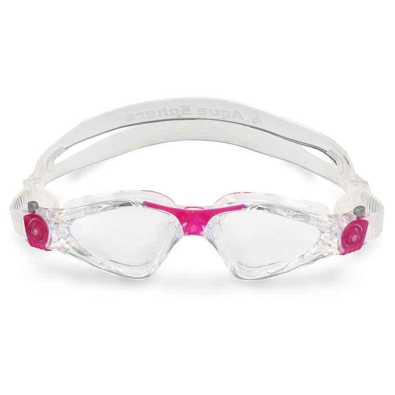 Kayenne Small - Zwembril - Volwassenen - Clear Lens - Transparant/Roze