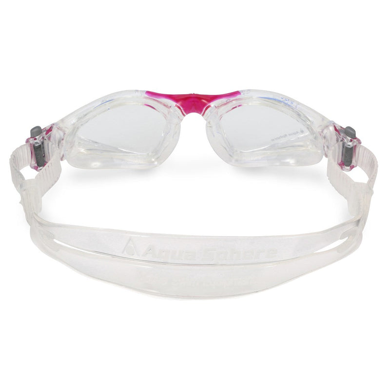 Kayenne Small - Zwembril - Volwassenen - Clear Lens - Transparant/Roze