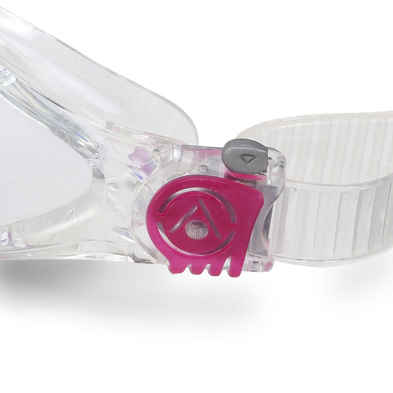 Kayenne Small - Zwembril - Volwassenen - Clear Lens - Transparant/Roze