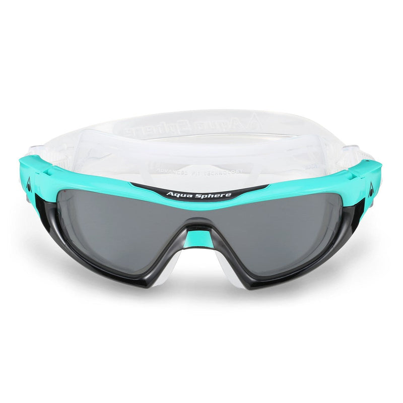 Vista Pro – Schwimmbrille – Erwachsene – dunkle Gläser – Grün/Schwarz