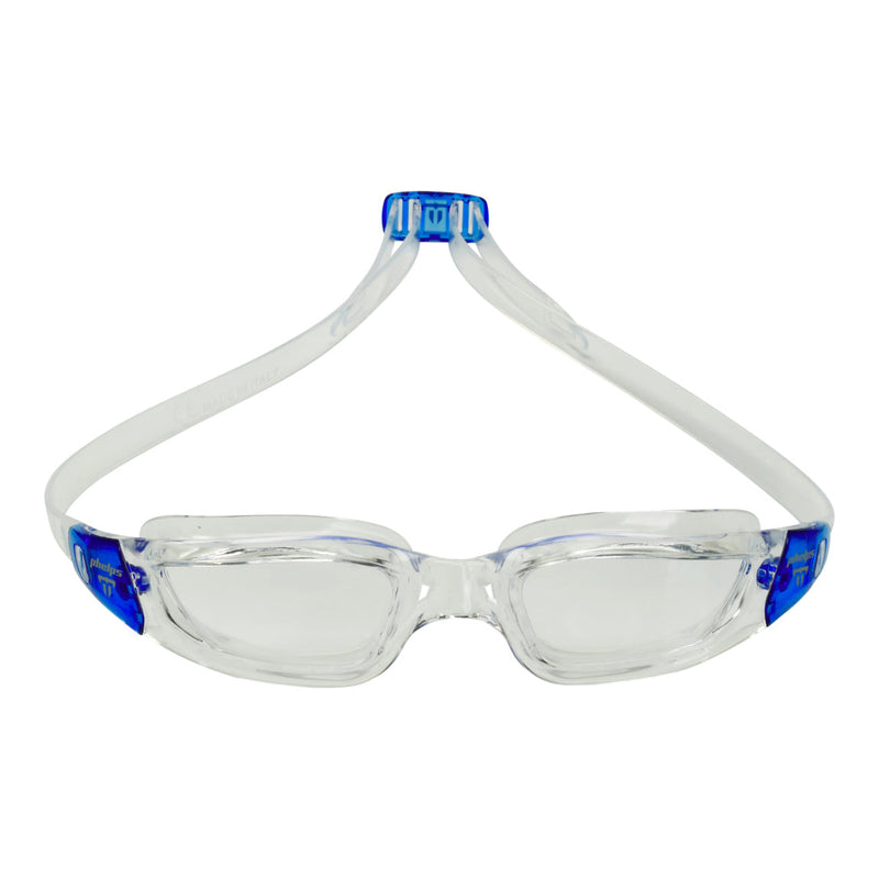 Tiburon - Zwembril - Volwassenen - Clear Lens - Transparant/Blauw