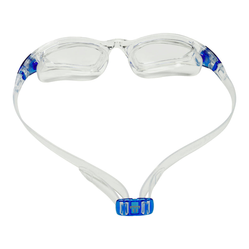 Tiburon - Zwembril - Volwassenen - Clear Lens - Transparant/Blauw