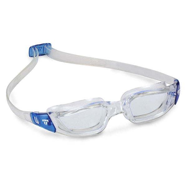 Tiburon - Zwembril - Volwassenen - Clear Lens - Transparant/Blauw