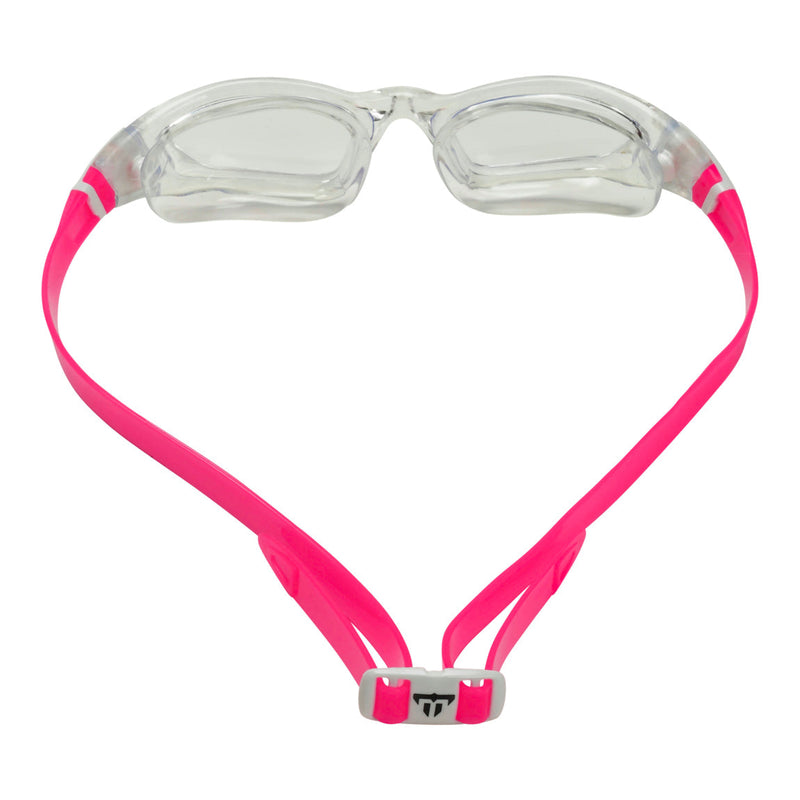 Tiburon Junior - Schwimmbrille - Kinder - Klare Linse - Transparent/Weiß