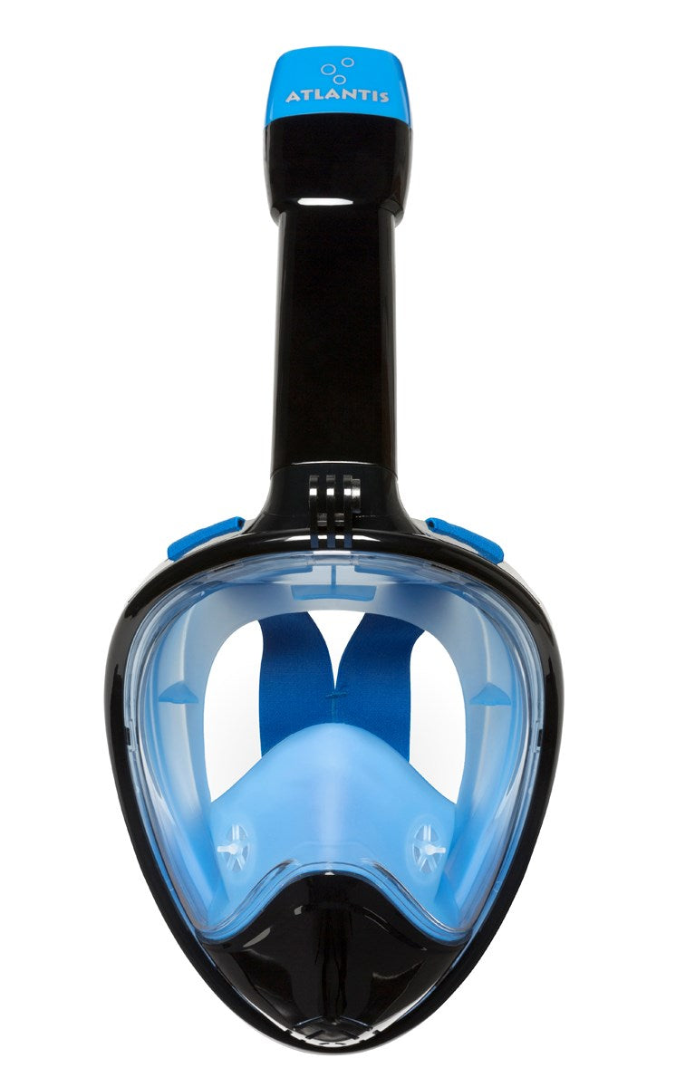 Atlantis 2.0 - Snorkelmasker - Volwassenen - Zwart/Blauw