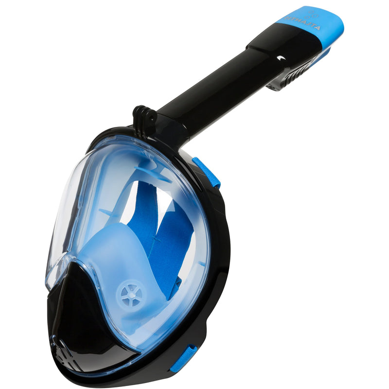 Atlantis 2.0 - Snorkelmasker - Volwassenen - Zwart/Blauw