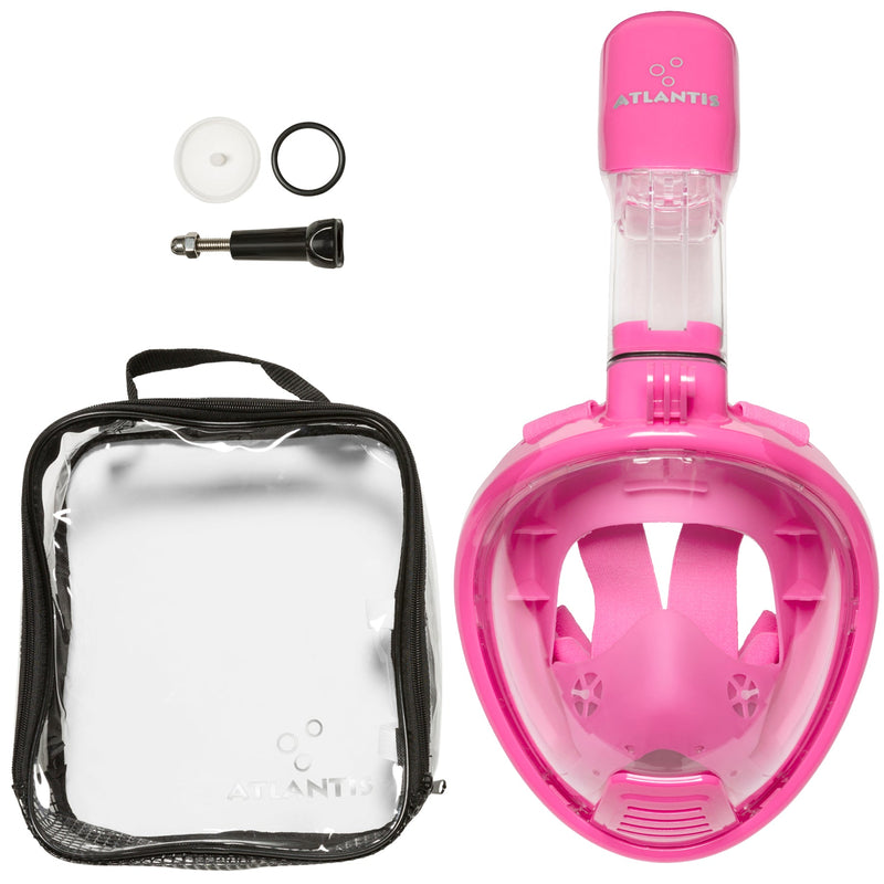 Atlantis 2.0 - Snorkelmasker - Kinderen - Roze