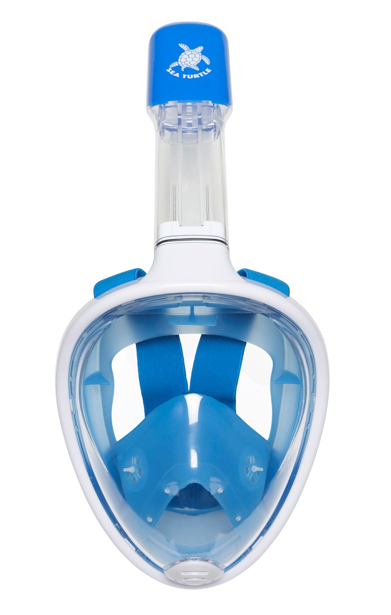 Sea Turtle - Snorkelmasker - Volwassenen - Wit/Blauw