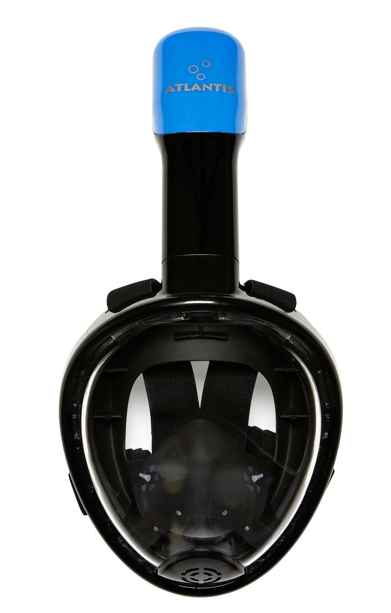 Atlantis - Snorkelmasker - Kinderen - Zwart/Blauw