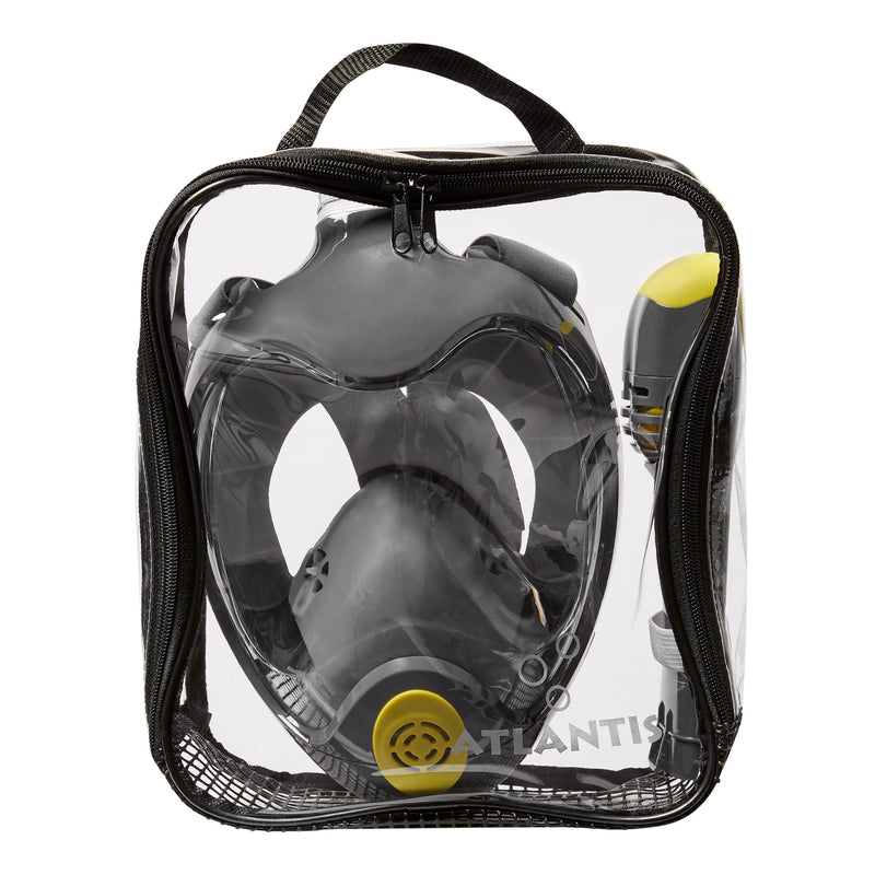 Atlantis Triton - Snorkelmasker - Volwassenen - Grijs/Lime