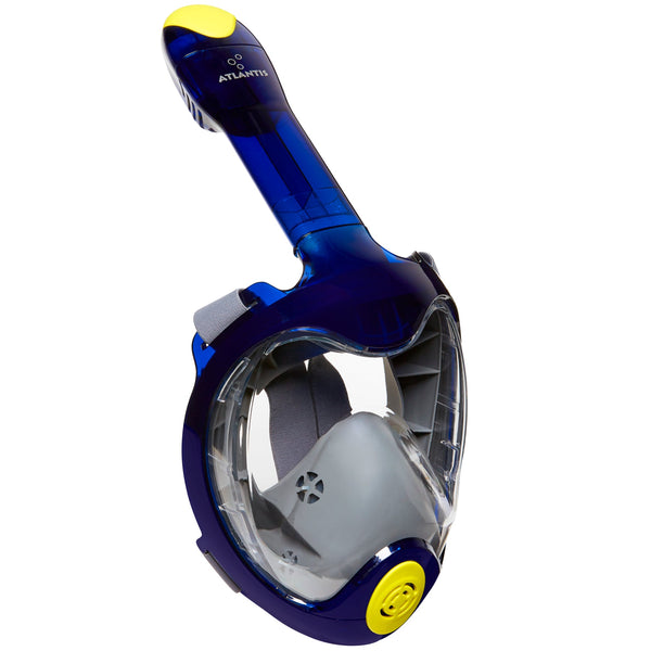 Atlantis Triton - Snorkelmasker - Volwassenen - Blauw/Lime