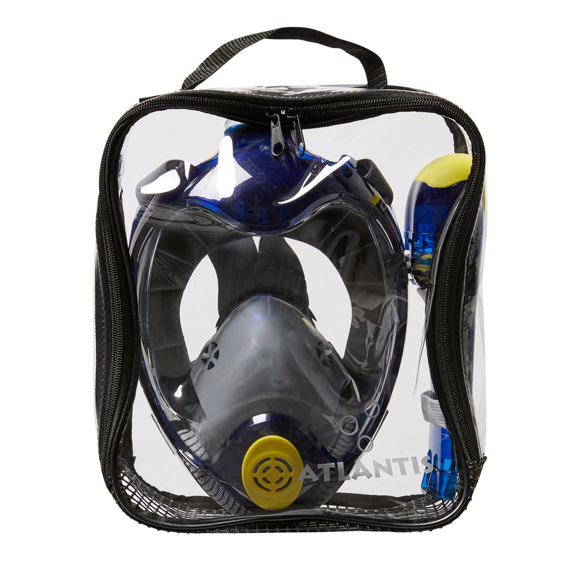 Atlantis Triton - Snorkelmasker - Volwassenen - Blauw/Lime