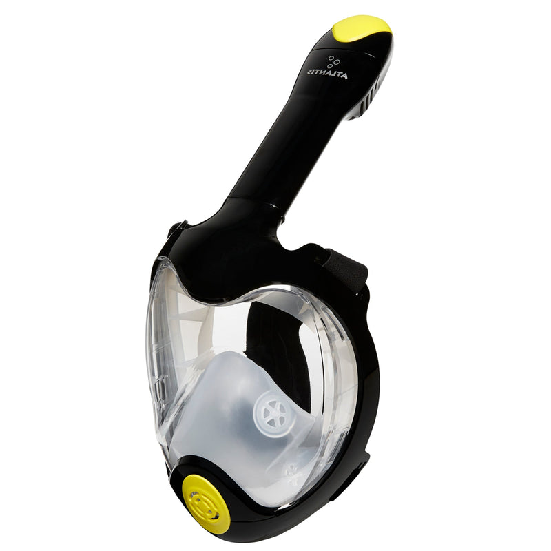 Atlantis Triton - Snorkelmasker - Volwassenen - Zwart/Lime