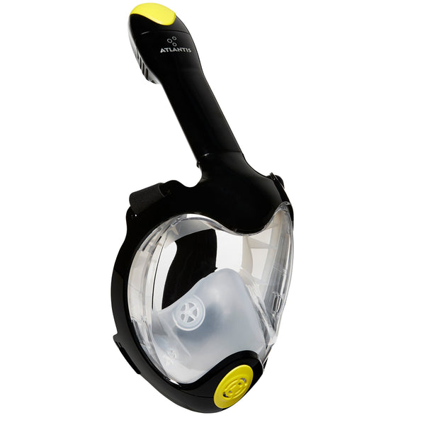 Atlantis Triton - Snorkelmasker - Volwassenen - Zwart/Lime