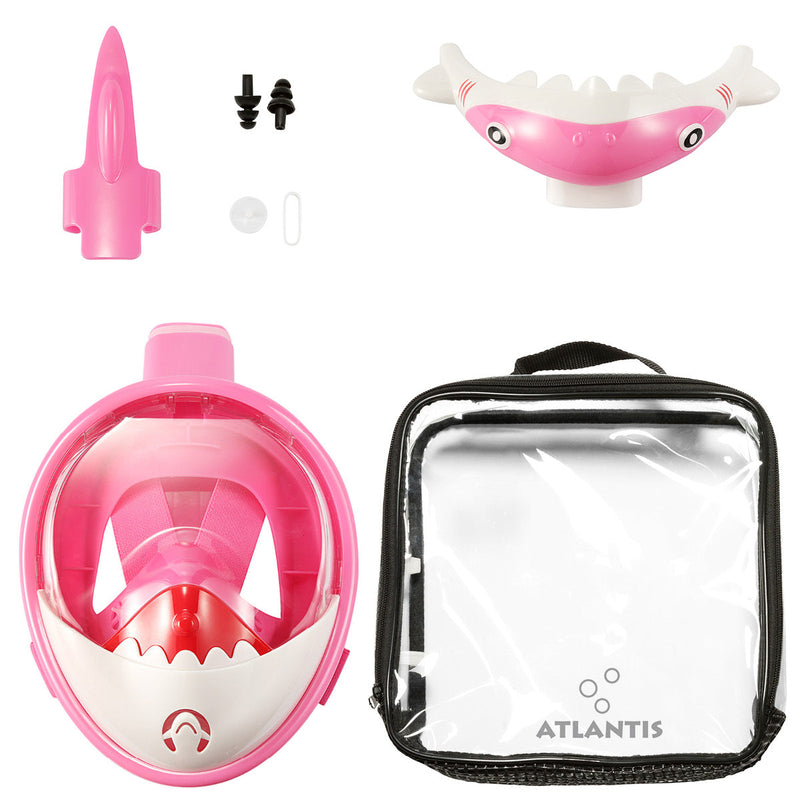 Atlantis Shark - Snorkelmasker - Kinderen - Roze