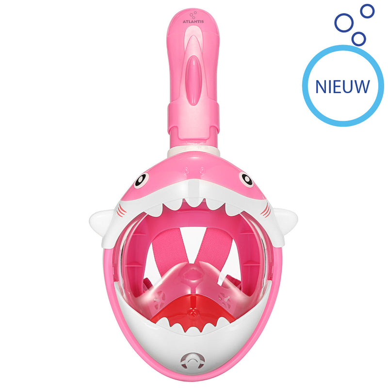 Atlantis Shark - Snorkelmasker - Kinderen - Roze