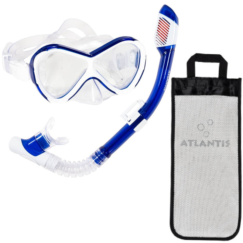 Abaco Combo - Snorkelset - Kinderen - Blauw