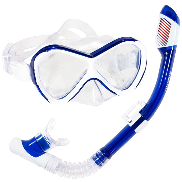 Abaco Combo - Snorkelset - Kinderen - Blauw