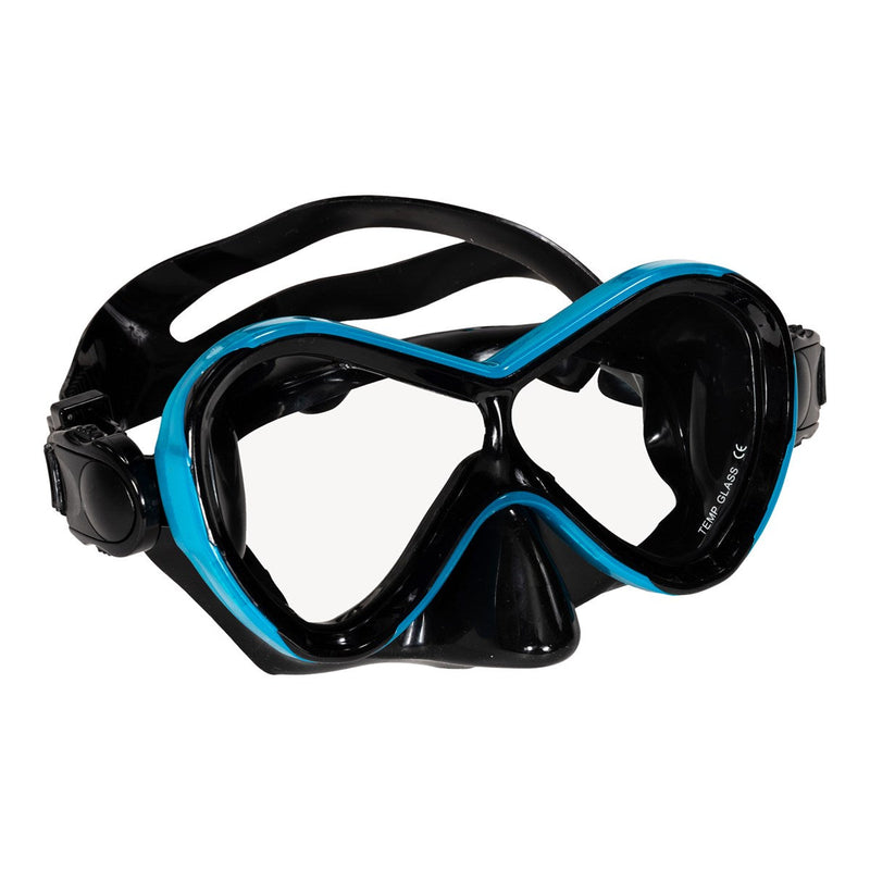 Abaco Combo - Snorkelset - Kinderen - Zwart/Turquoise