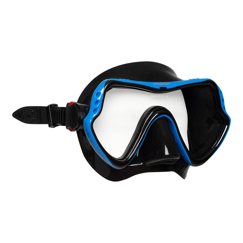 Samana Pro Set - Snorkelset - Volwassenen - Zwart/Blauw