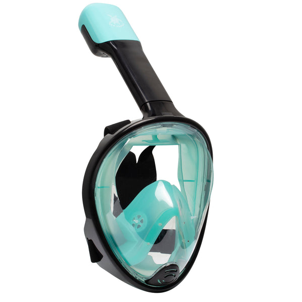 Sea Turtle - Snorkelmasker - Volwassenen - Zwart/Turquoise