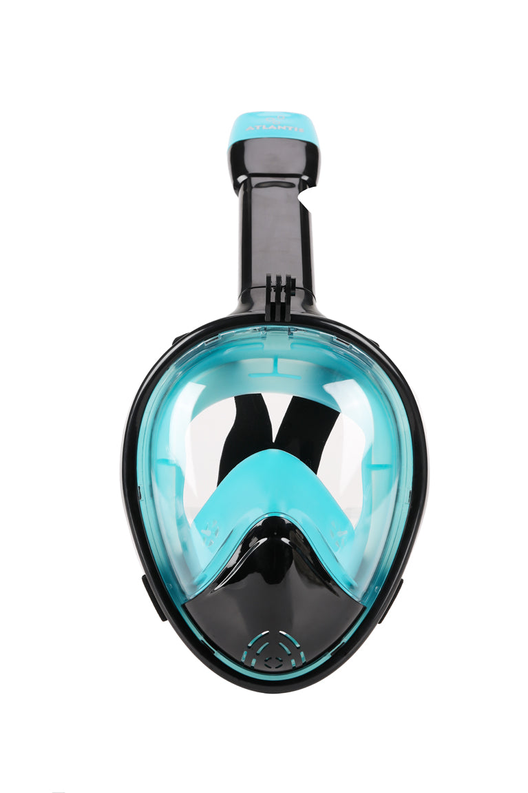 Atlantis 2.0 - Snorkelmasker - Volwassenen - Zwart/Turquoise