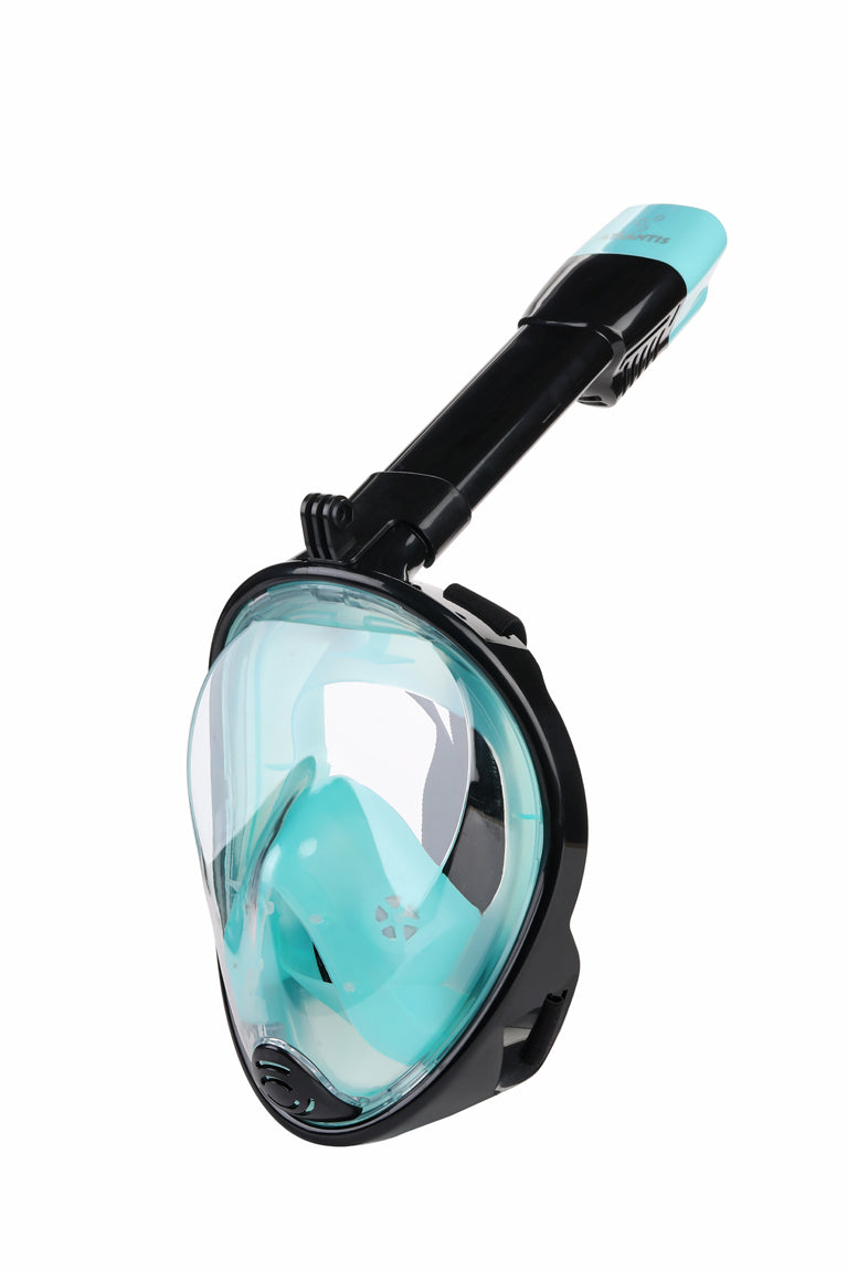 Atlantis - Snorkelmasker - Volwassenen - Zwart/Turquoise