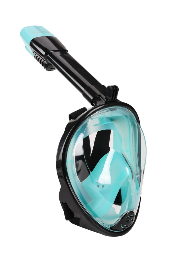 Atlantis - Snorkelmasker - Volwassenen - Zwart/Turquoise