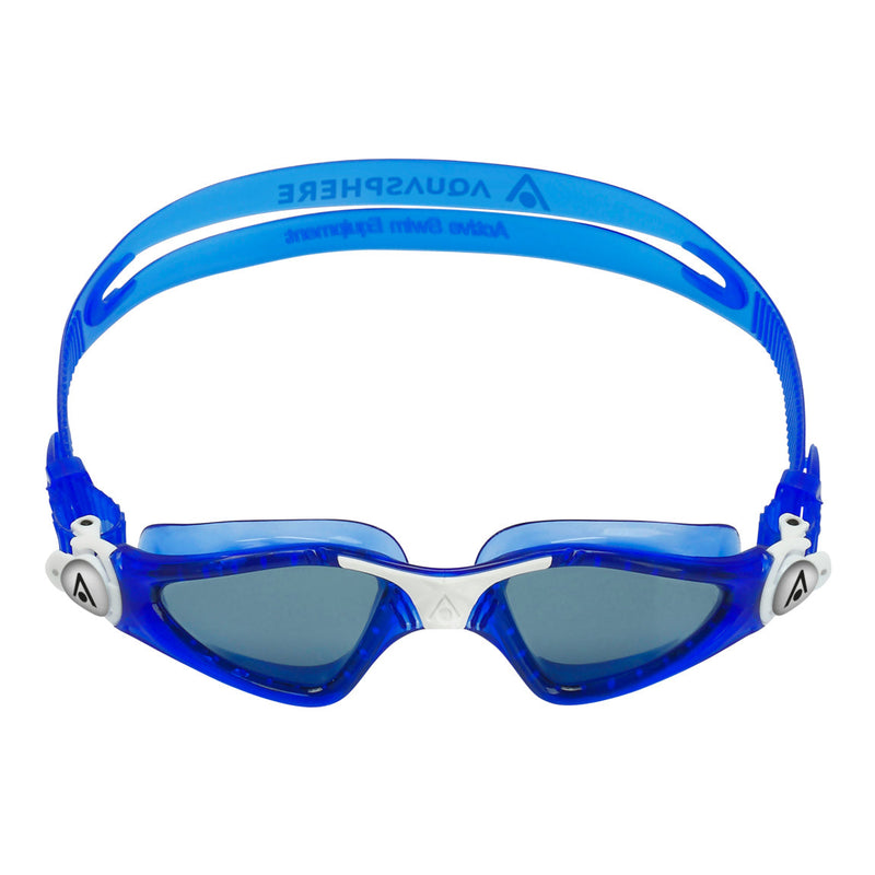 Kayenne Junior - Zwembril - Kinderen - Dark Lens - Blauw/Wit