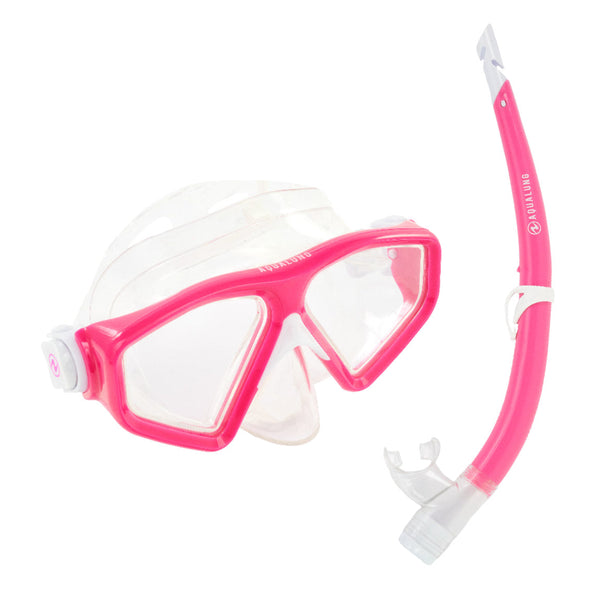 Saturn Combo - Snorkelset - Volwassenen - Roze/Wit