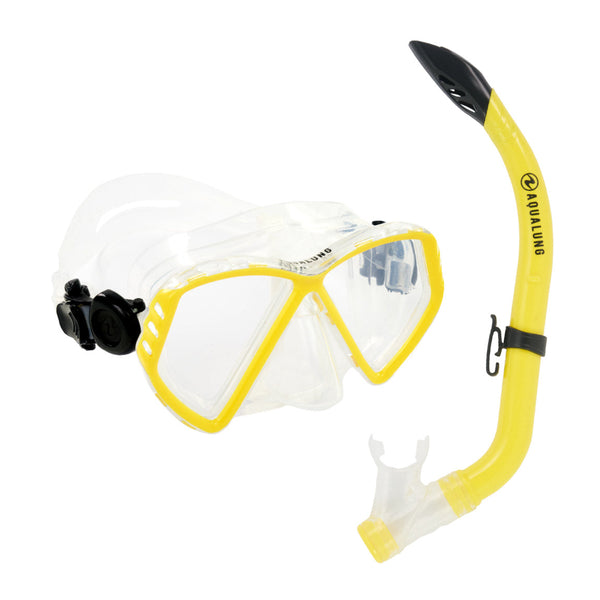 Cub Combo - Snorkelset - Kinderen - Geel/Zwart