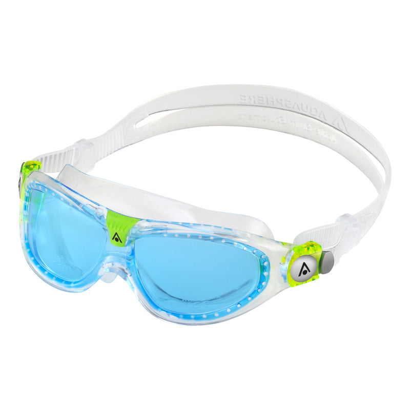 Seal Kid 2 - Schwimmbrille - Kinder - Blaue Linse - Transparent