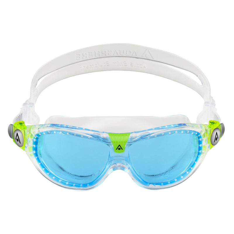 Seal Kid 2 - Schwimmbrille - Kinder - Blaue Linse - Transparent