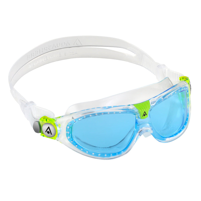 Seal Kid 2 - Schwimmbrille - Kinder - Blaue Linse - Transparent