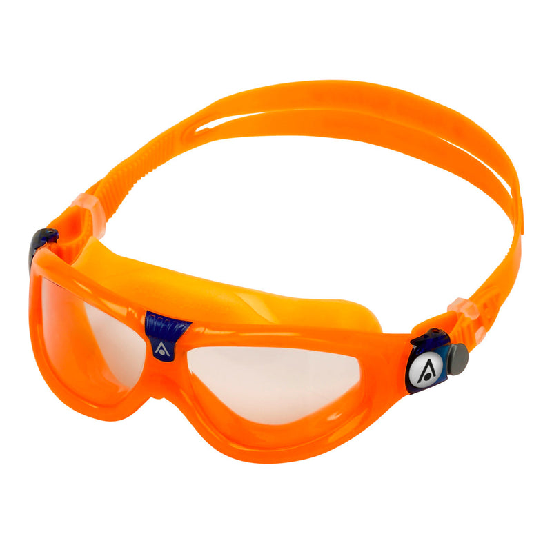 Seal Kid 2 - Schwimmbrille - Kinder - Klare Linse - Orange/Blau