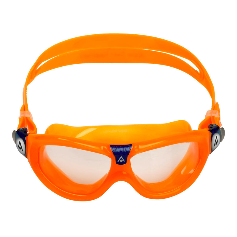 Seal Kid 2 - Schwimmbrille - Kinder - Klare Linse - Orange/Blau