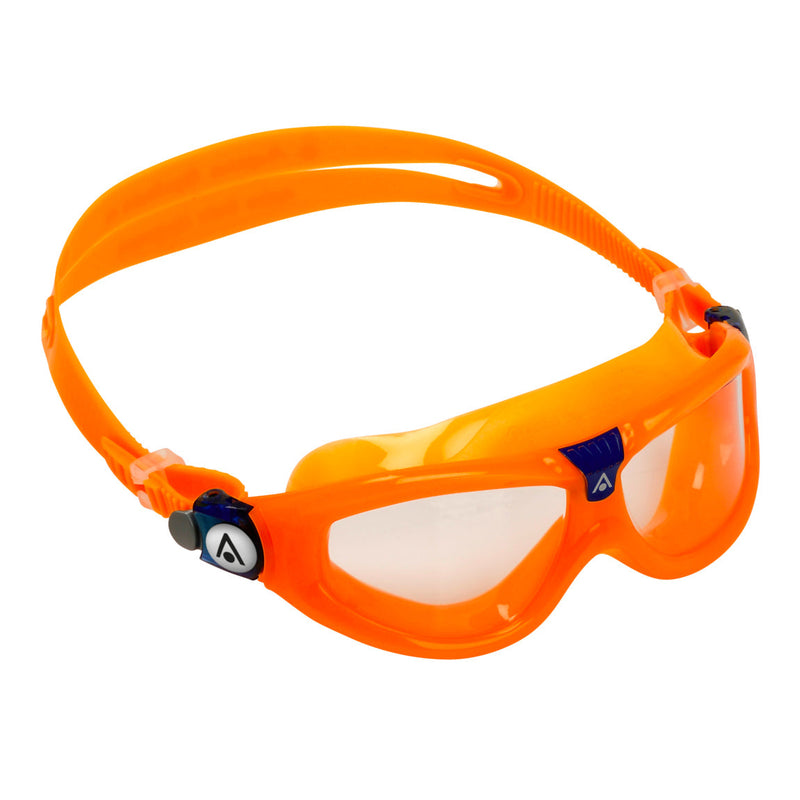 Seal Kid 2 - Schwimmbrille - Kinder - Klare Linse - Orange/Blau