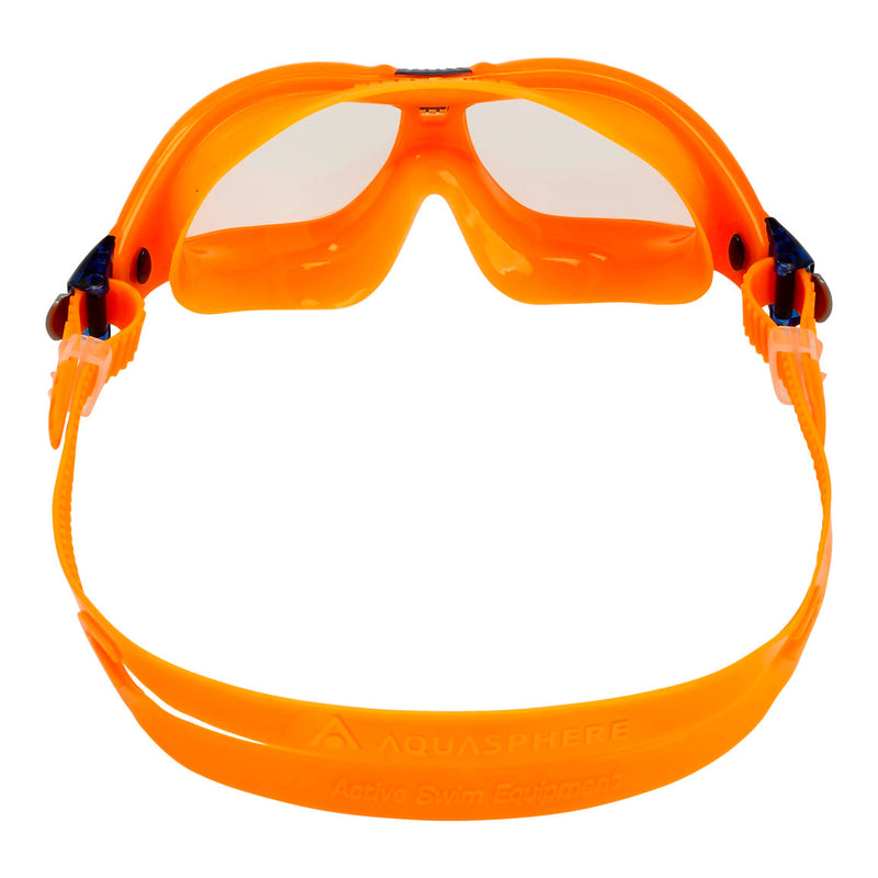 Seal Kid 2 - Schwimmbrille - Kinder - Klare Linse - Orange/Blau