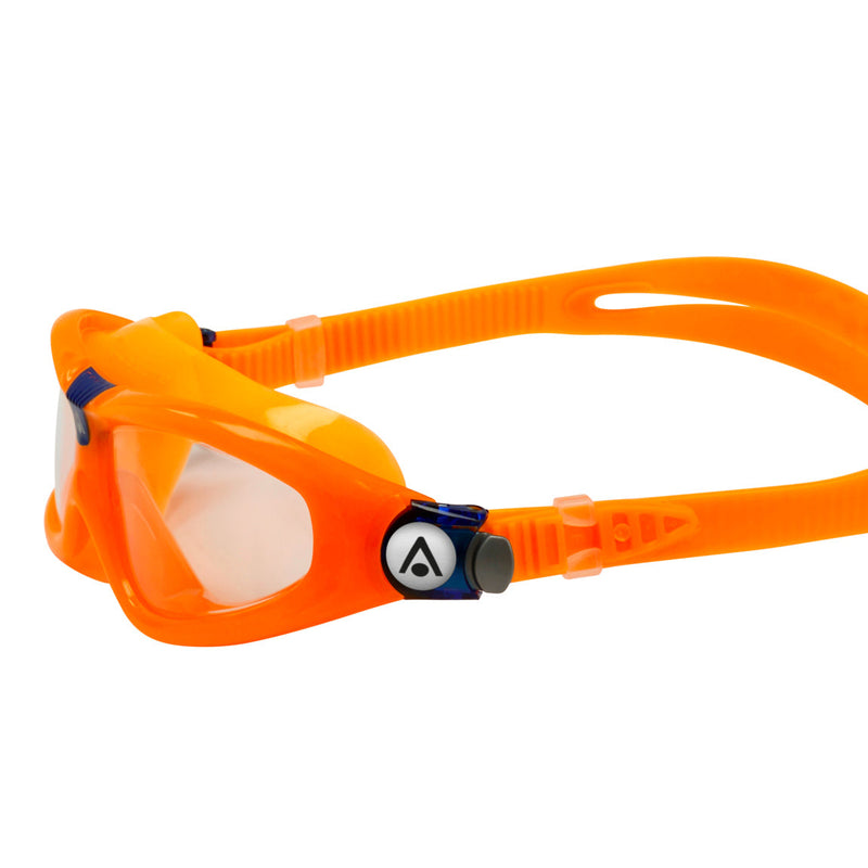 Seal Kid 2 - Schwimmbrille - Kinder - Klare Linse - Orange/Blau