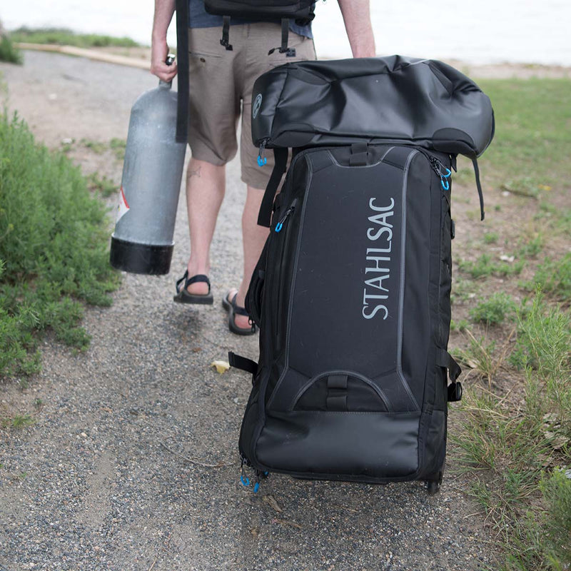 Steel 34 Wheeled Bag - Duiktas - Zwart