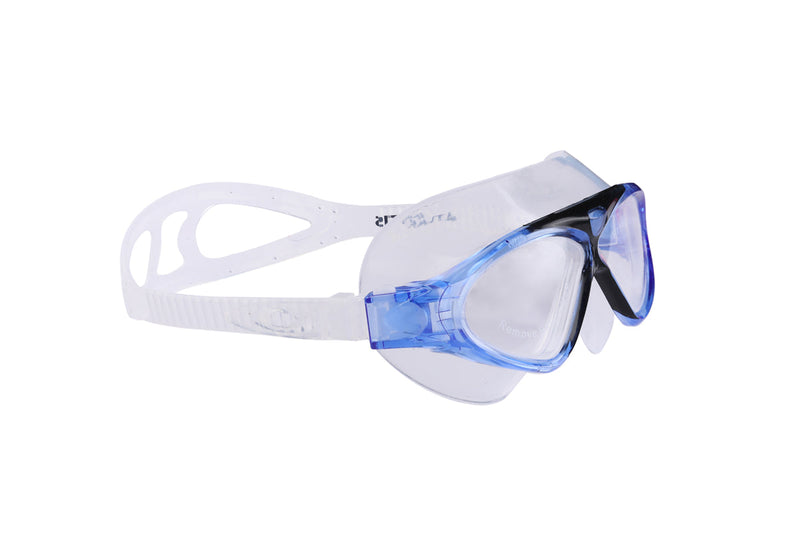 Tetra - Zwembril - Volwassenen - Clear Lens - Blauw/Zwart